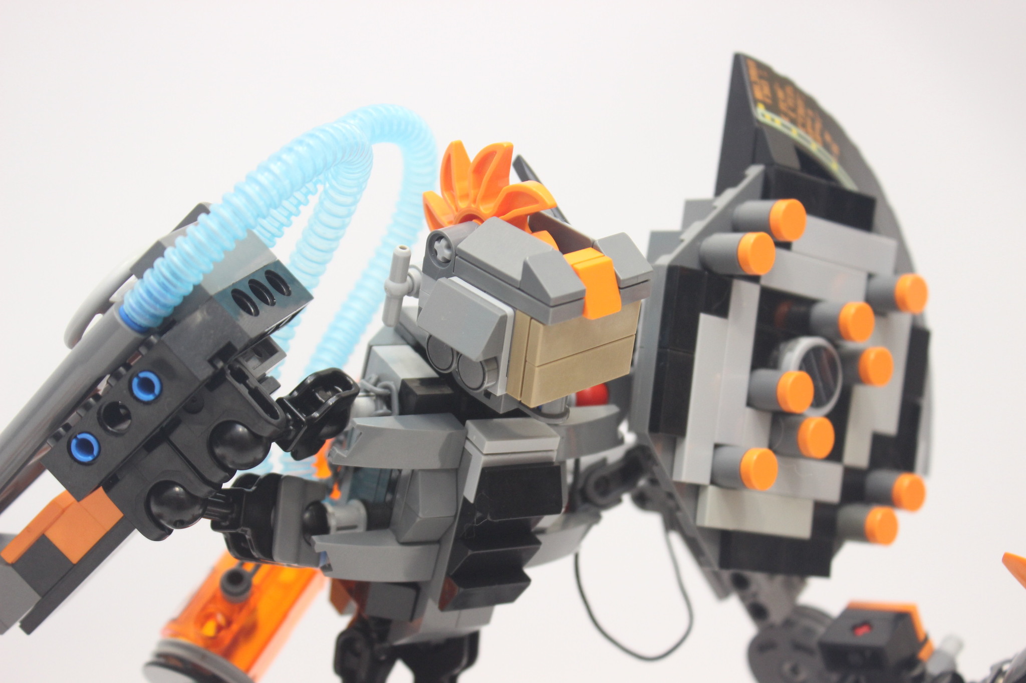 The Scavenger - My, Lego, Mech, Fur, Robot, Longpost