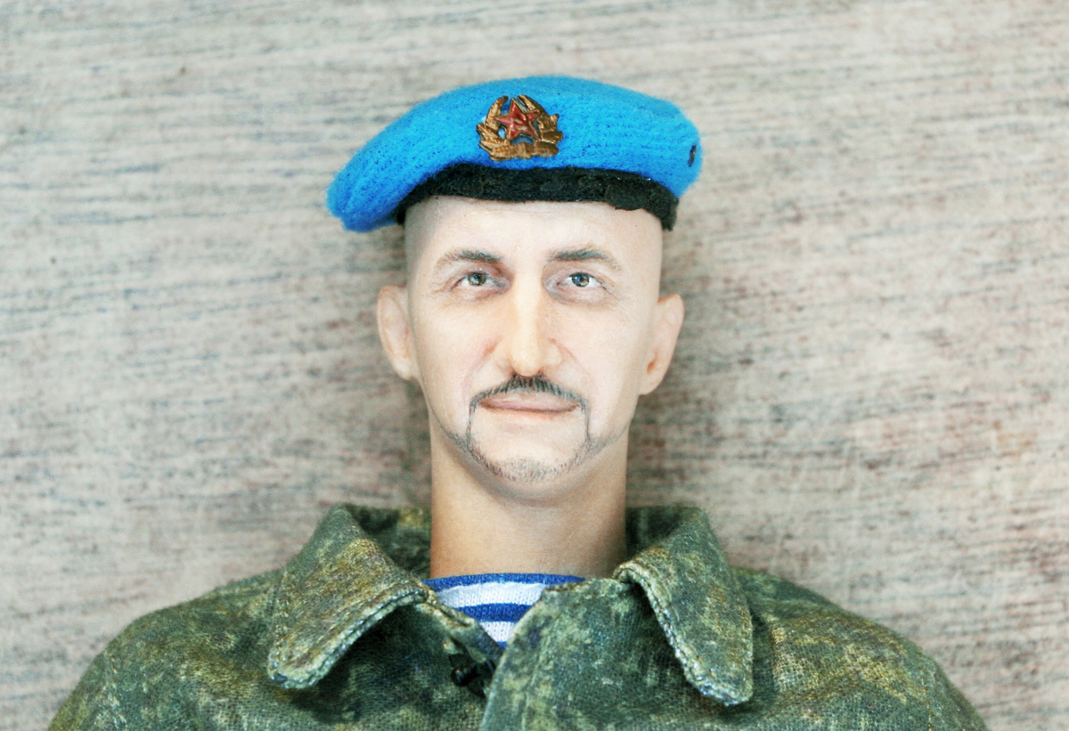 My new 1/6 scale figure - My, Sixth scale, Toy soldiers, Airborne forces, Modeling, Hero of Russia, Longpost