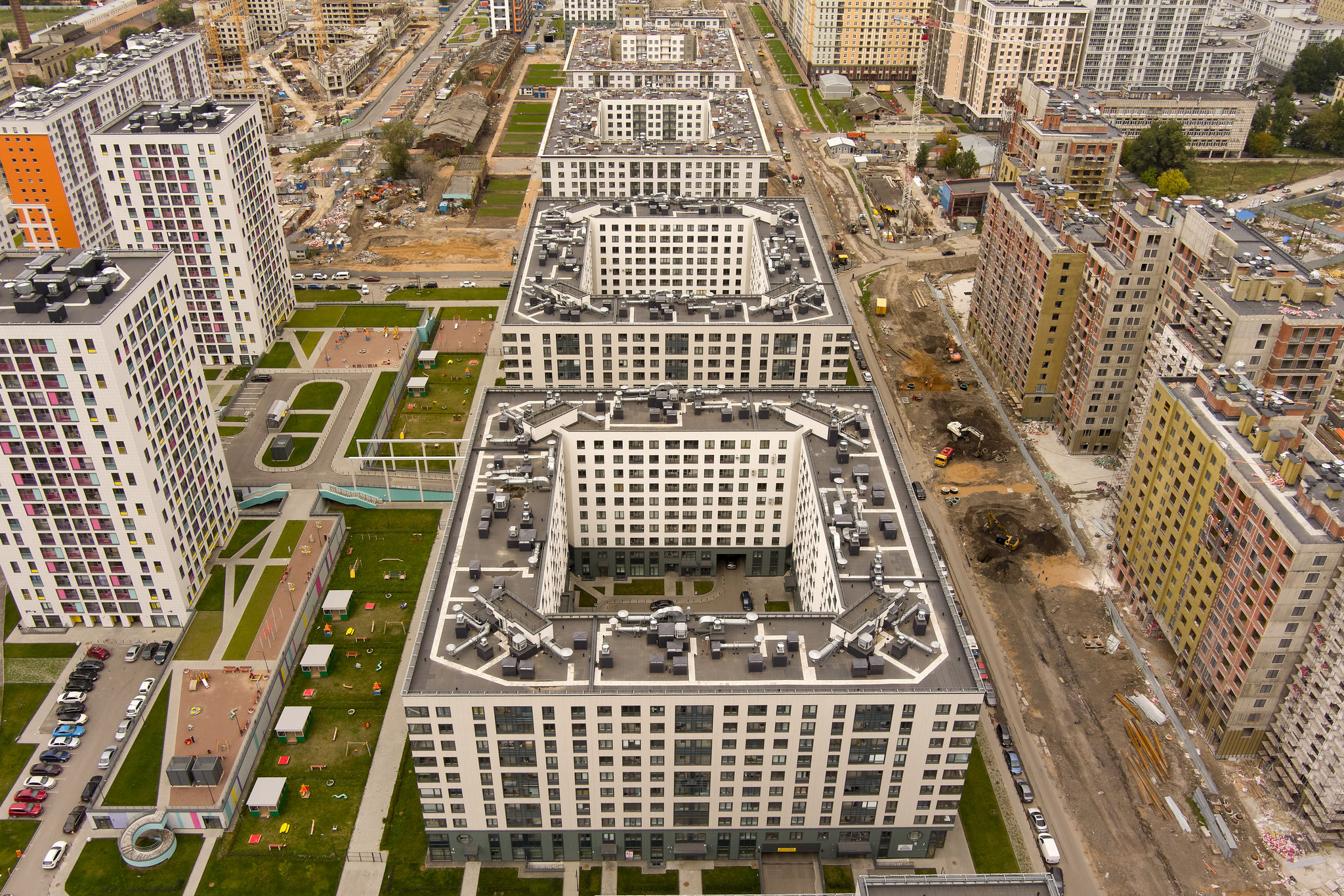 Let's evaluate the new quarter - My, Saint Petersburg, New building, Residential complex, Humans, High-rise building, Building, Longpost