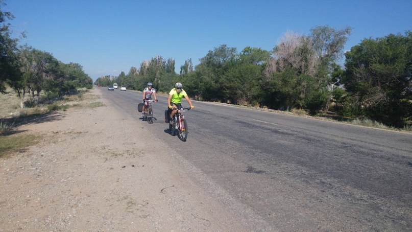 Around Issyk-Kul by bike - My, Bike trip, Tourism, Bike ride, Issyk-Kul, Travels, Kyrgyzstan, Ecotourism, A bike, Longpost