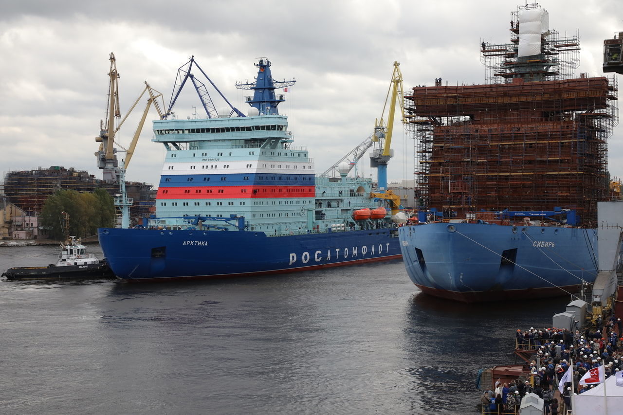 The world's most powerful icebreaker will try its hand - Arctic, Icebreaker, Nuclear power, Technologies, Technologies, Russia, Russia, Video, Video, Longpost, Longpost, Nuclear icebreaker, Nuclear icebreaker