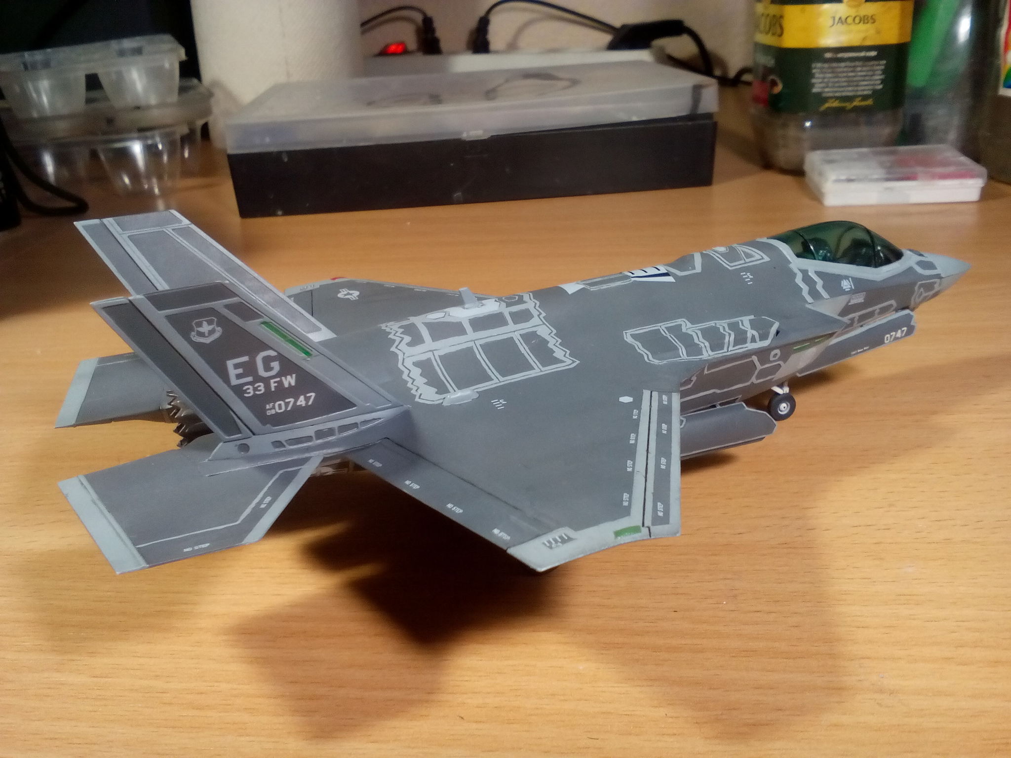 Lockheed-Martin F-35A Lightning II, Italeri, 1/72. Заметки по сборке - Моё, Стендовый моделизм, Сборная модель, Сборка, Аэрография, Хобби, Рукоделие с процессом, Авиация, Своими руками, Длиннопост