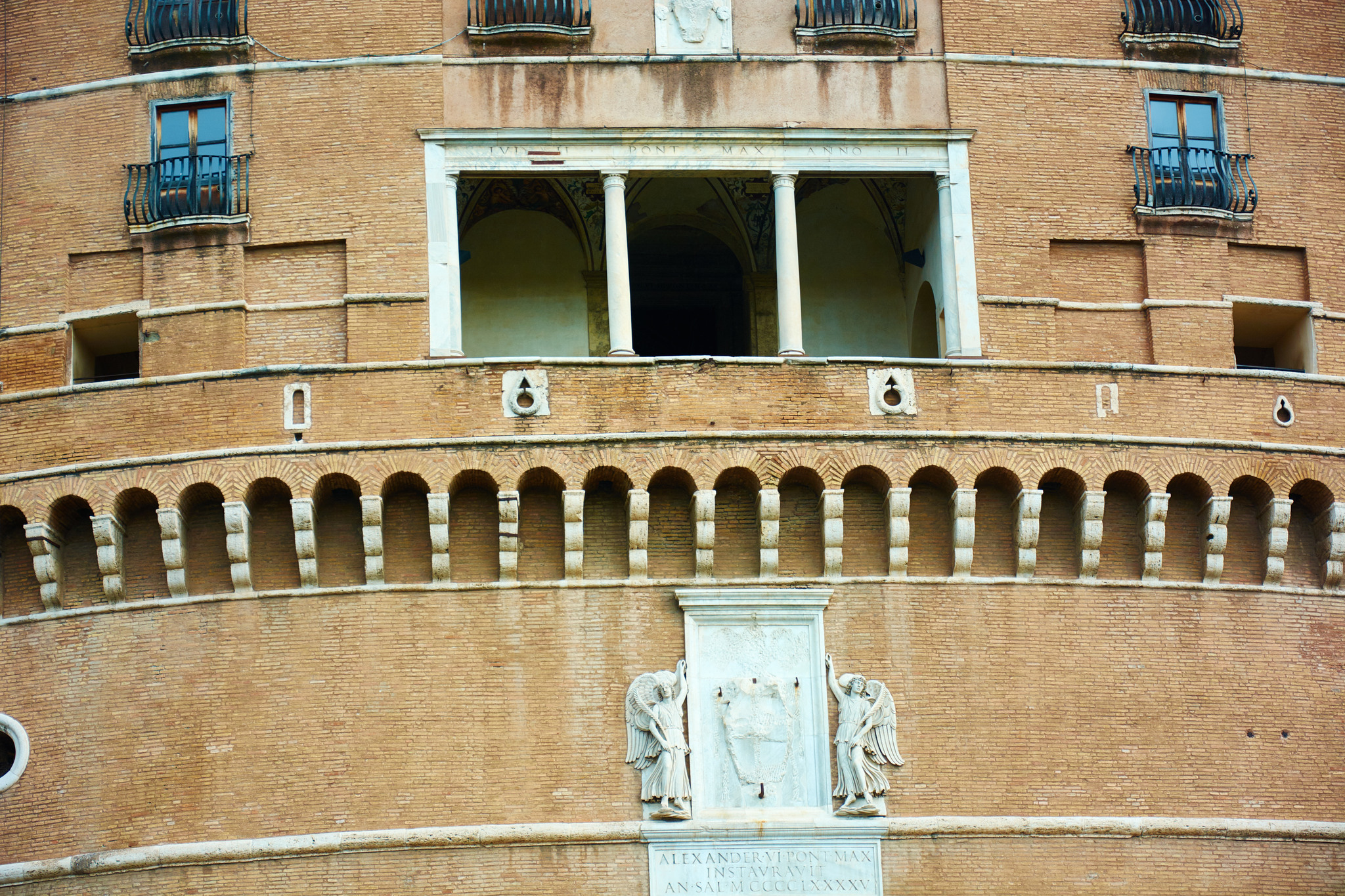 Castel Sant'Angelo - Rome - My, Rome, Ancient Rome, Pope, Vatican, Italy, Lazio, Europe, Travels, Longpost, Fortification