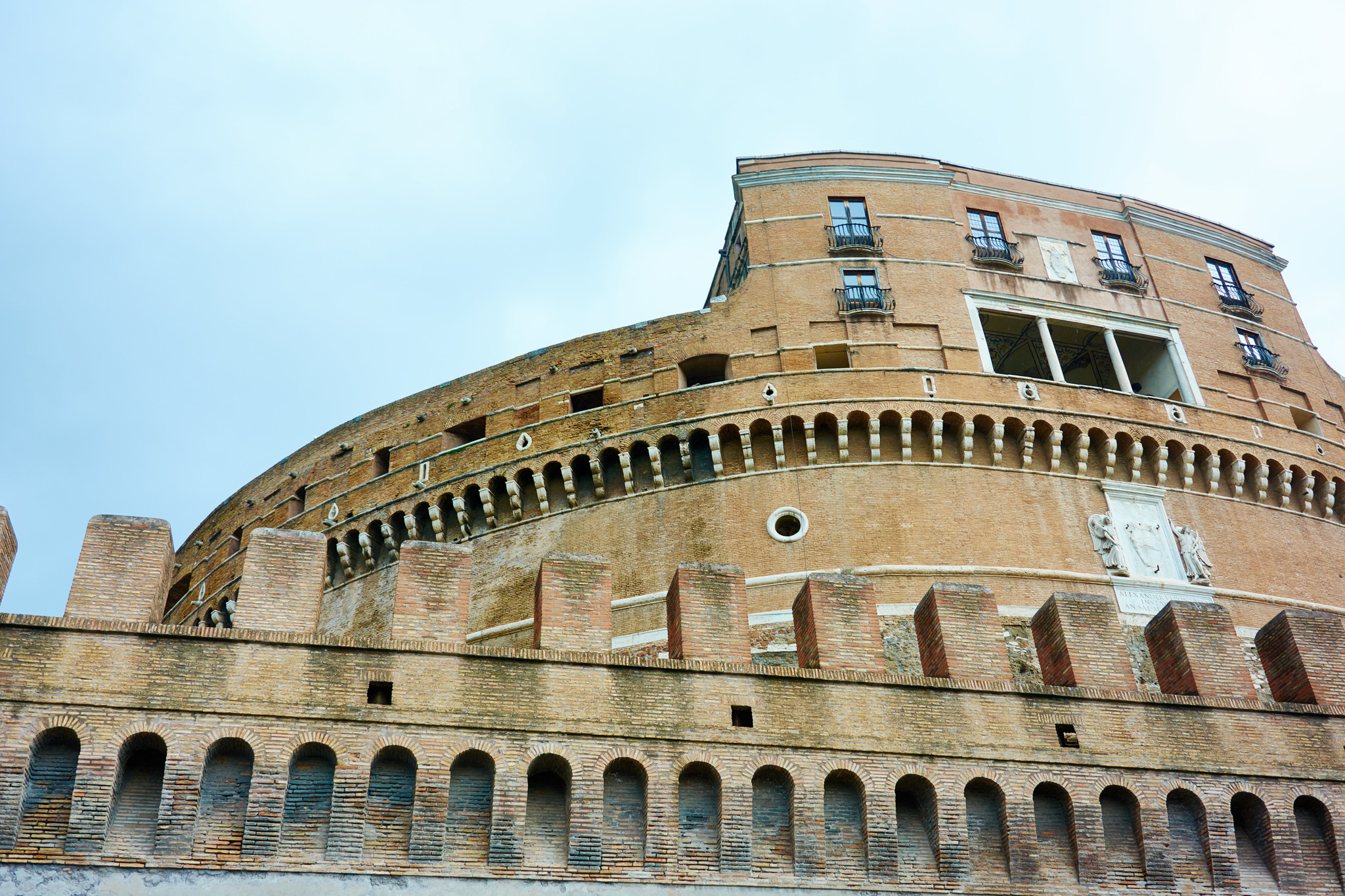 Castel Sant'Angelo - Rome - My, Rome, Ancient Rome, Pope, Vatican, Italy, Lazio, Europe, Travels, Longpost, Fortification