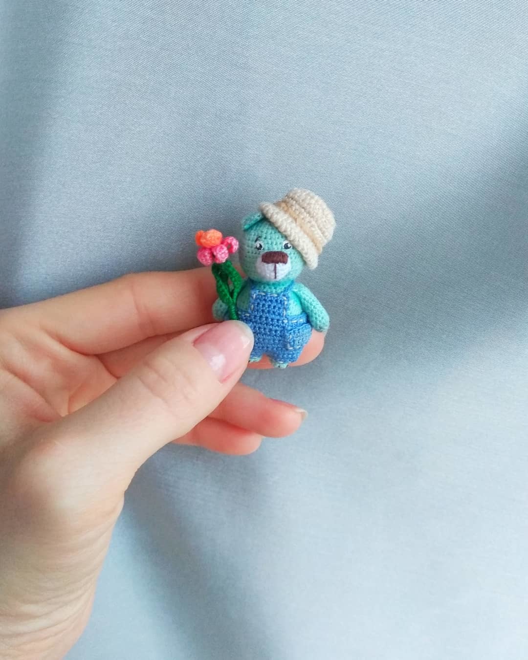 I create and create... - My, Knitting, Miniature, Amigurumi, Creation, Handmade, Knitted toys, Longpost