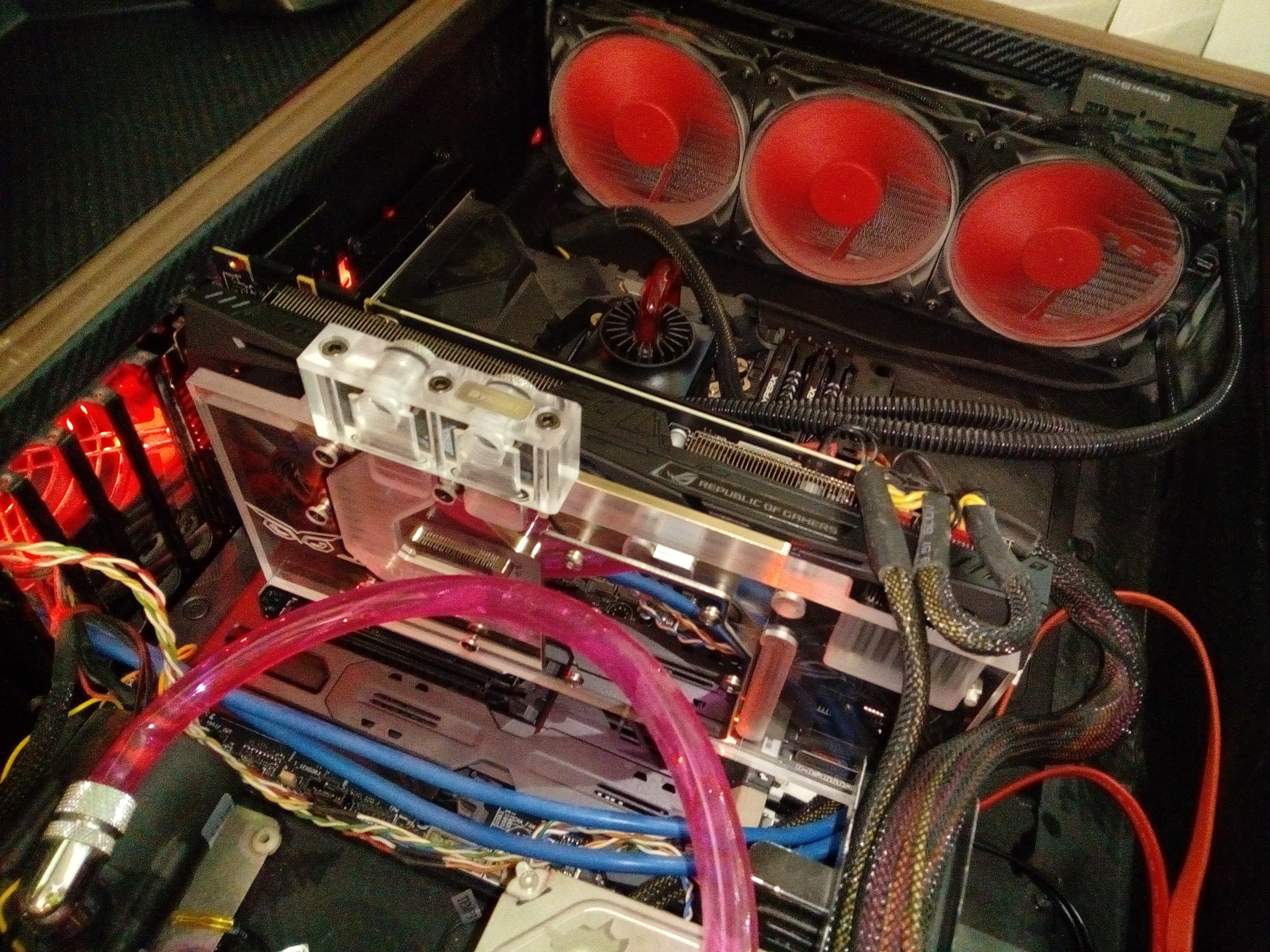 My 5%. Part 4. “And everything goes according to plan...” - My, Gaming PC, Assembling your computer, Modding, Computer hardware, Longpost