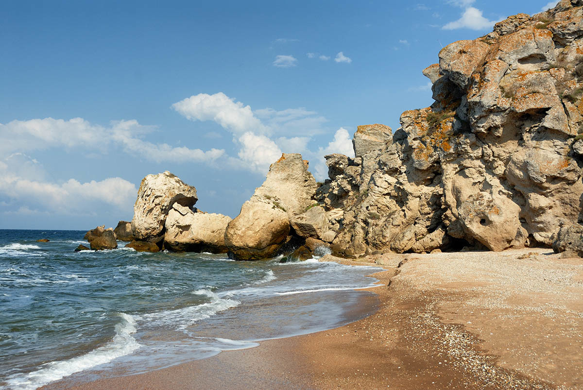 Crimea. General's beaches - My, Crimea, Karalar Park, General's beaches, Bay, Longpost