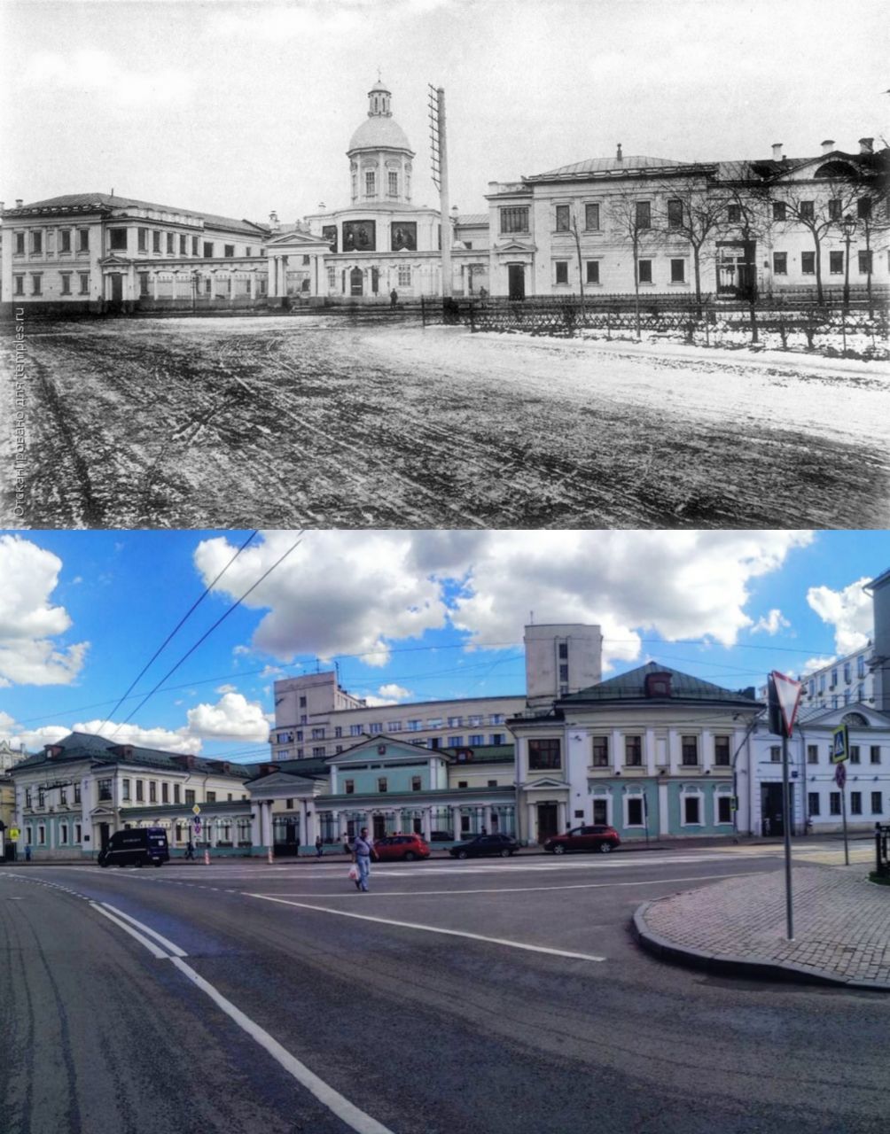 Улицы Москвы сквозь столетия - Архитектура, Москва, История, Фотография, Длиннопост