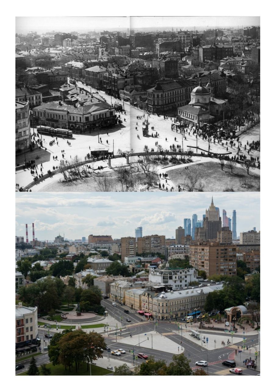 Улицы Москвы сквозь столетия - Архитектура, Москва, История, Фотография, Длиннопост