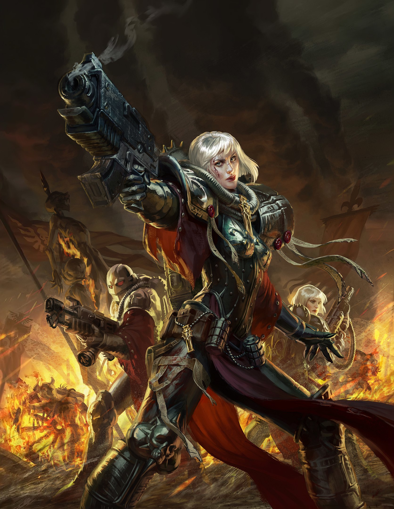 Only the God Emperor will forgive. Review of the novel “Infernal Requiem” by Peter Fehervary - My, Warhammer 40k, Longpost, Books, Literature, Book Review, Peter Fehervari