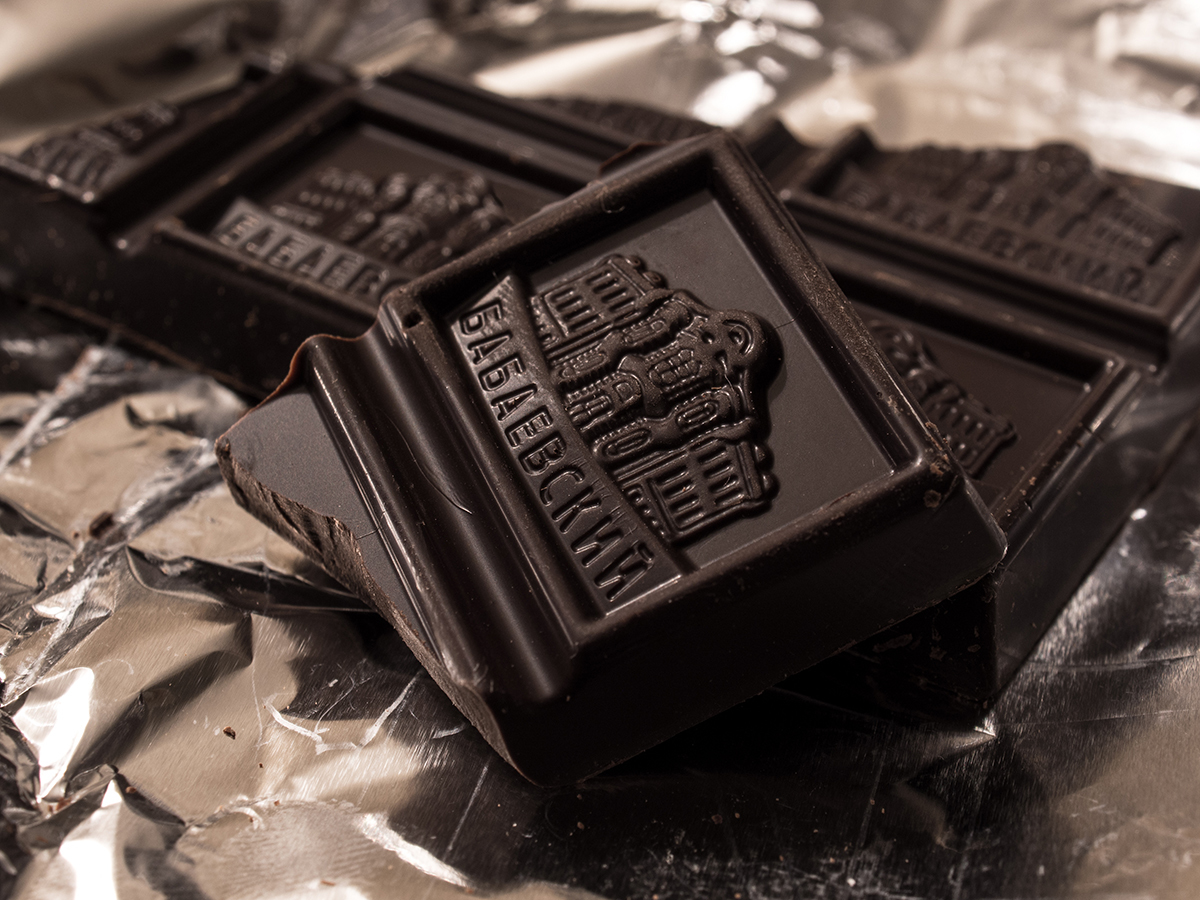 Night watch - My, Chocolate, Macro photography, The photo, Babaevsky