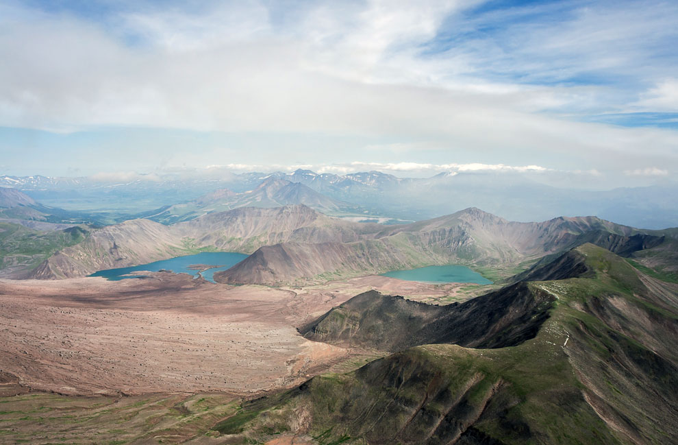 Volcanoes of Kamchatka - The nature of Russia, Volcano, Kamchatka, Longpost, Interesting, Klyuchevskoy Volcano, Tolbachik Volcano, Kamen volcano, Kisimen Volcano, Karymsky Volcano, Maly Semyachik volcano