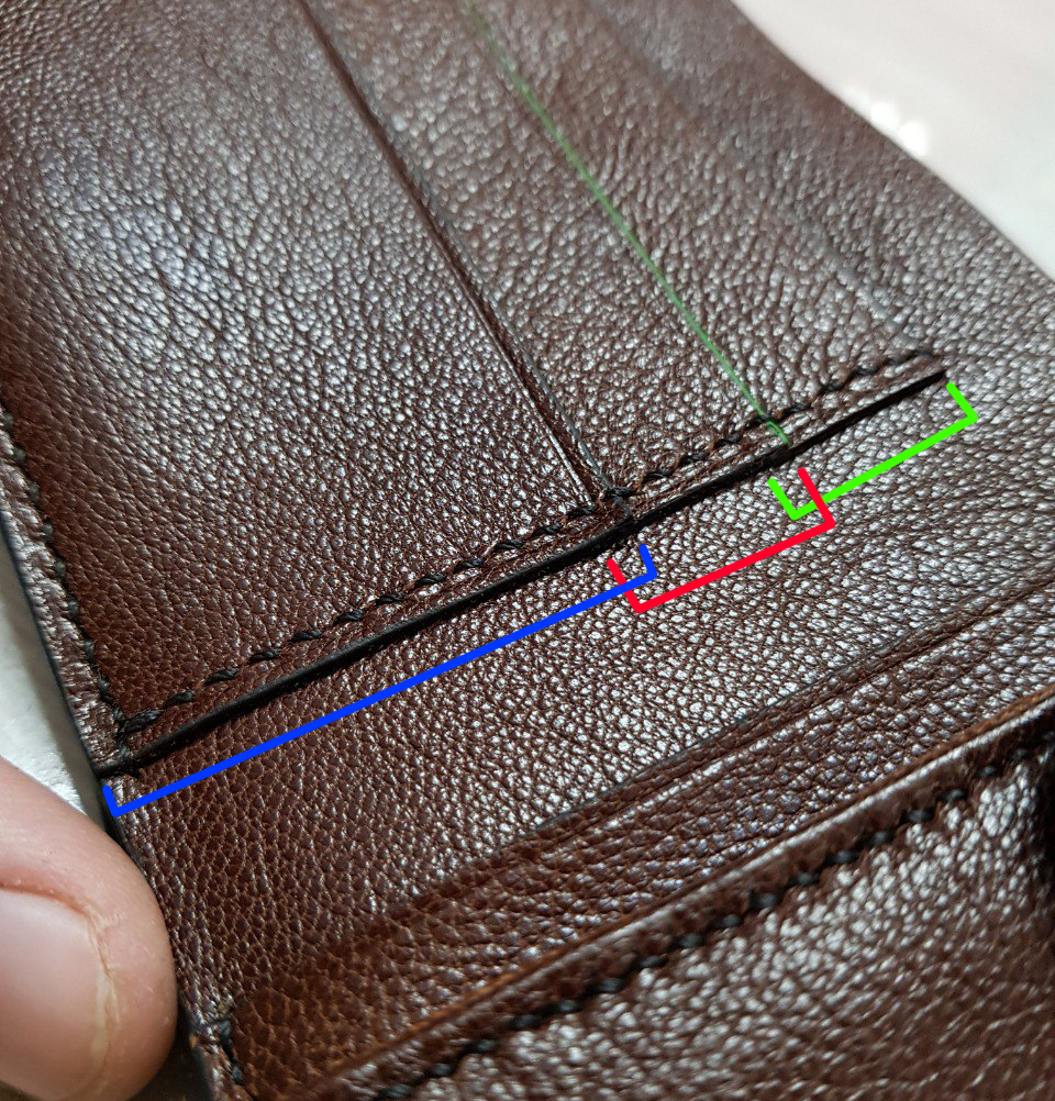 Nuclear wallet - My, Natural leather, With your own hands, Handmade, Leather products, Longpost, Hand seam, Needlework with process