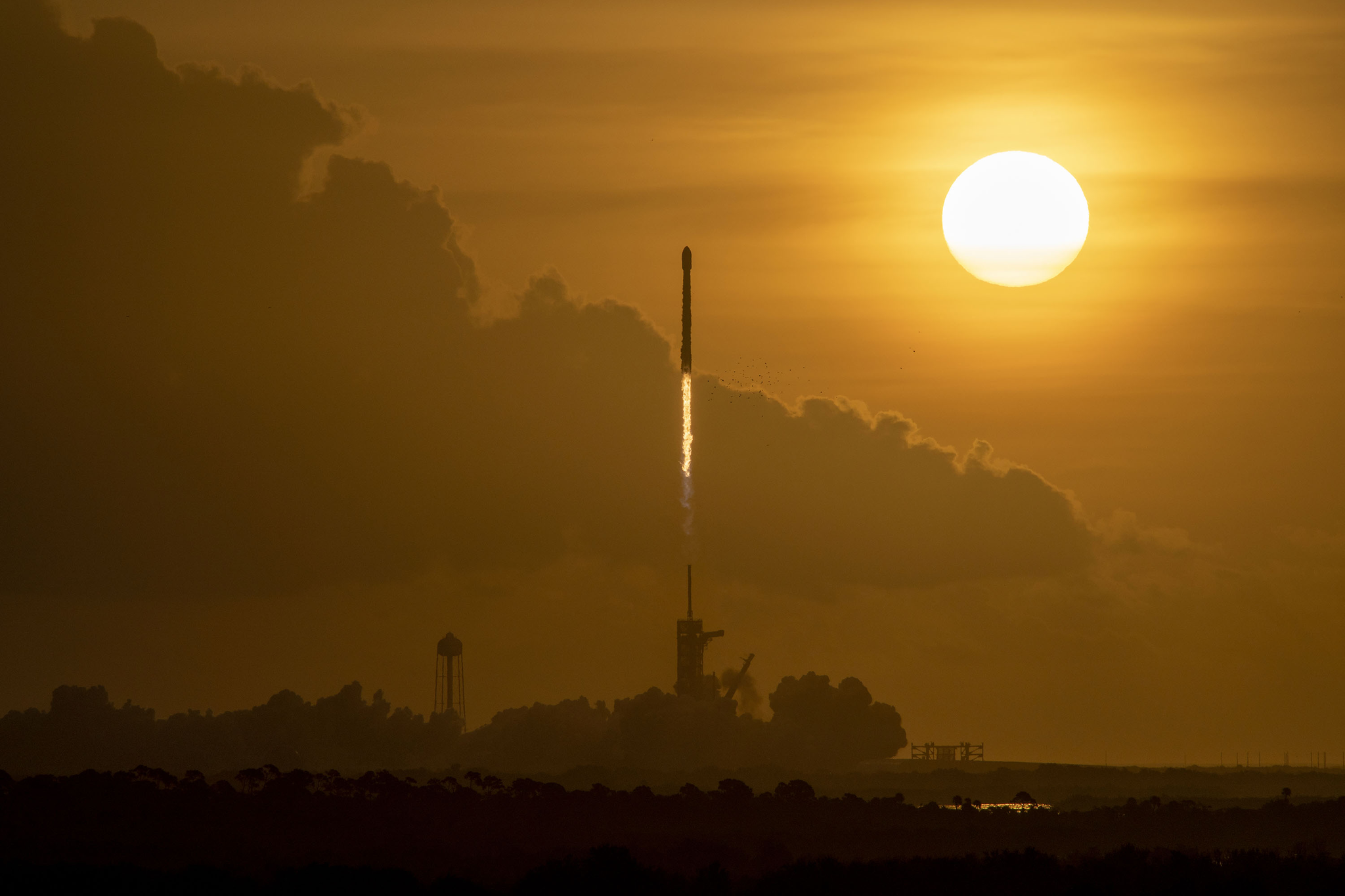 SpaceX launched Starlink-12 mission - Space, Spacex, Cosmonautics, Technologies, Booster Rocket, Starlink, Falcon 9, Internet, Video, Longpost