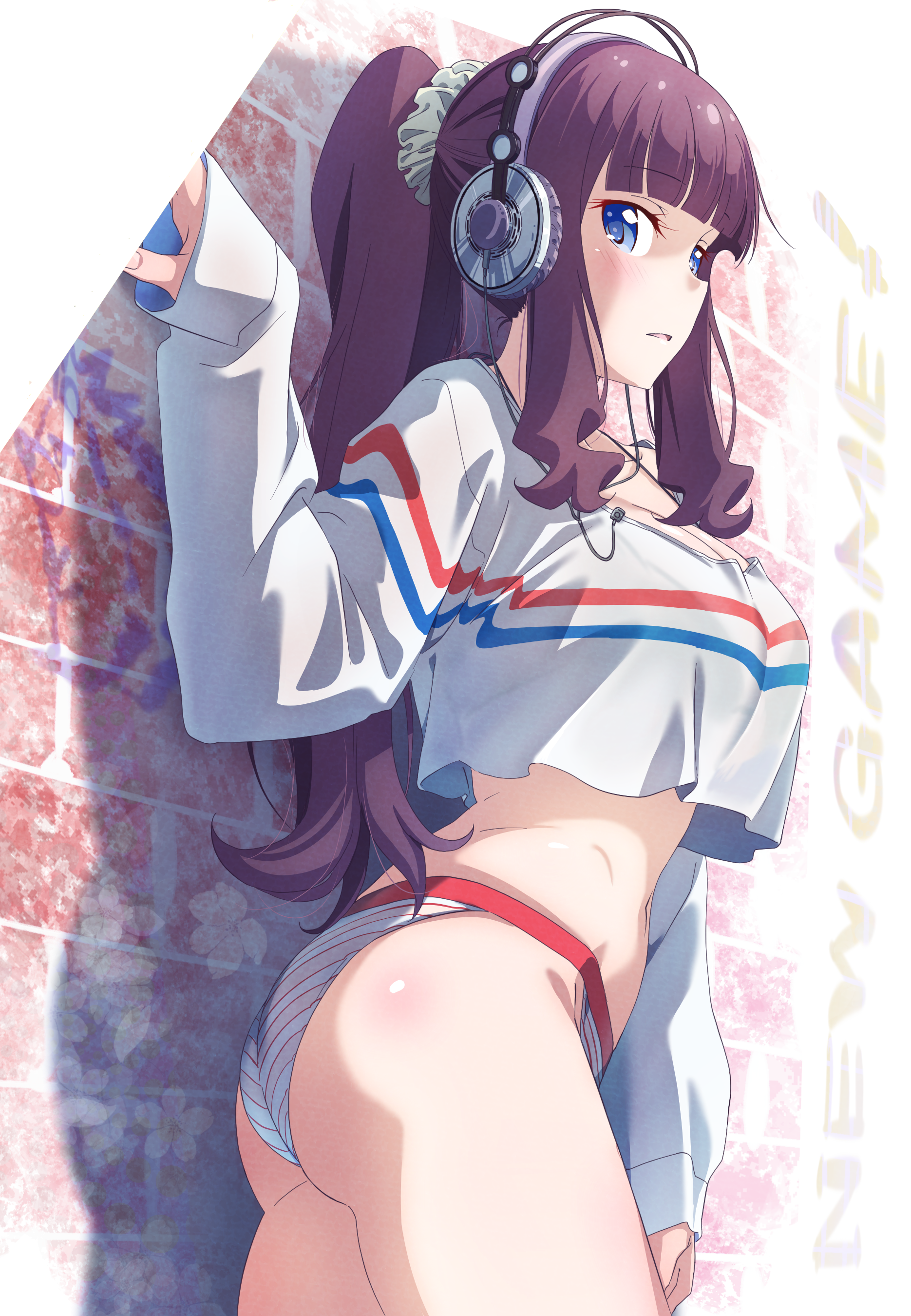 Hifumi - NSFW, New game!, Takimoto hifumi, Anime art, Anime, Pantsu, Booty