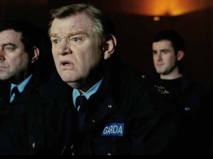 A principled policeman from Ireland - My, Movies, Brendan Gleeson, Ireland, Police, Comedy, Martin McDonagh, Longpost, Don Cheadle