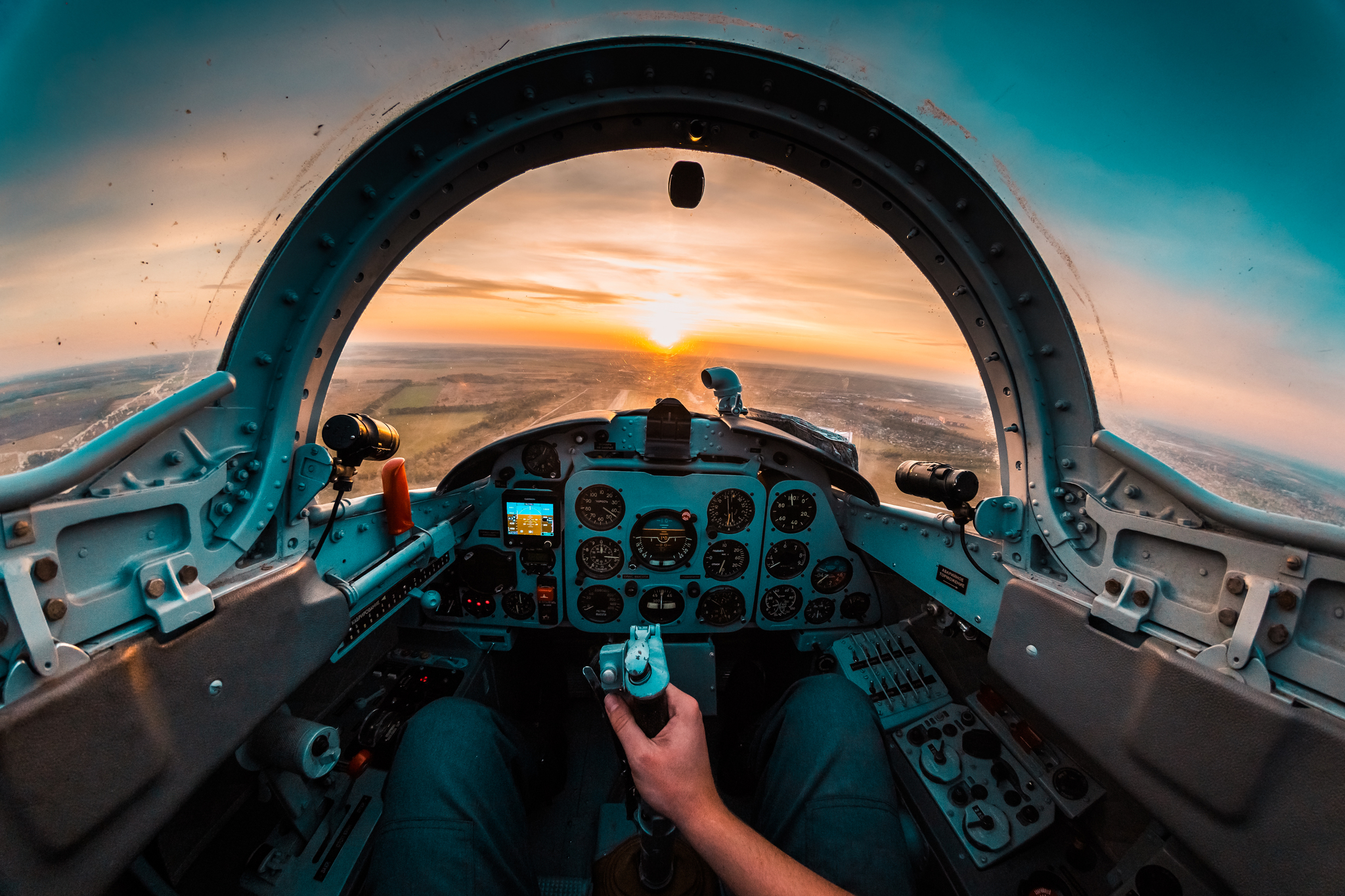 Flight in first person - My, Airplane, Cockpit, Aviation, Flight, Longpost