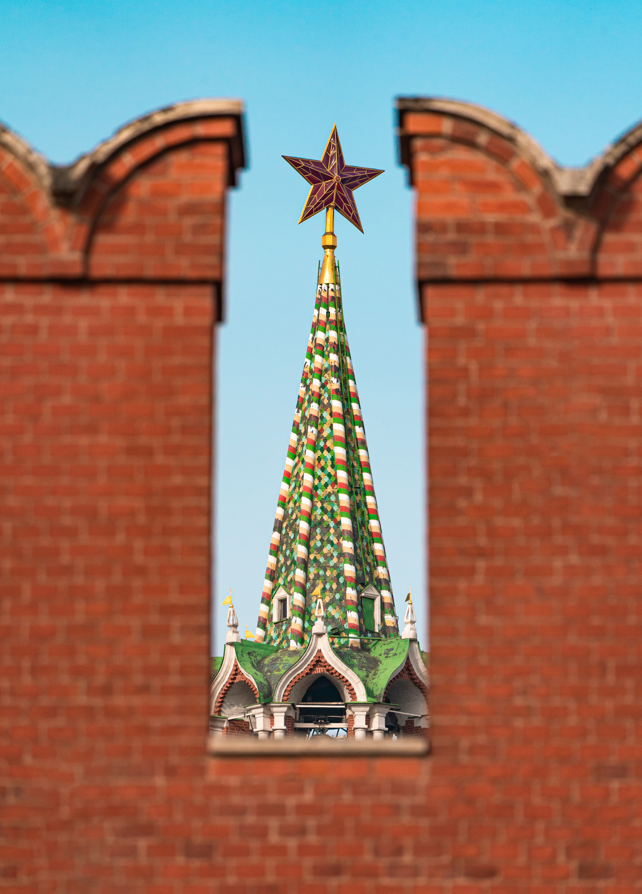 Star of the Spasskaya Tower - My, The photo, Photographer, Moscow, Kremlin, Kremlin Wall, Spasskaya Tower, I want criticism