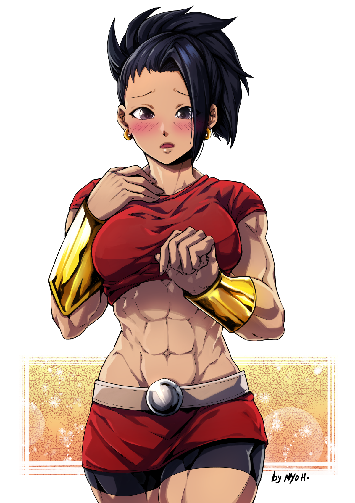 Kale [DBS] - NSFW, Strong girl, Art, Muscleart, Kale, Dragon ball, Anime art, Anime