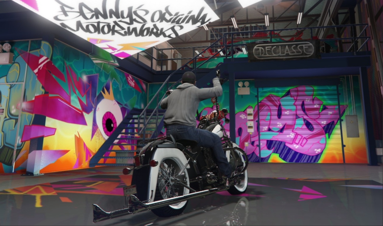 Springer softail Crimea - Моё, GTA 5, Моды, Мото, Harley-Davidson, Длиннопост