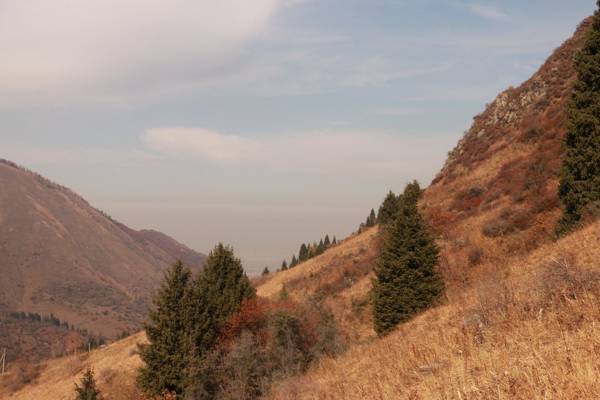 Autumn in the mountains - My, The photo, Autumn, The mountains, Almaty, Longpost