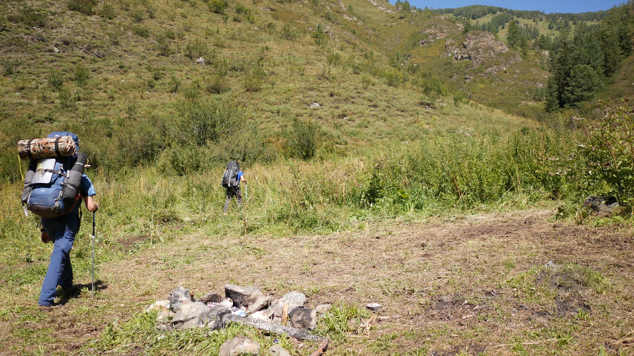 Mountain Altai. Hiking along the Oroktoy trail - My, Mountain Altai, Altai Republic, Tourism, Hike, Hiking, Landscape, Outdoor, Video, Longpost