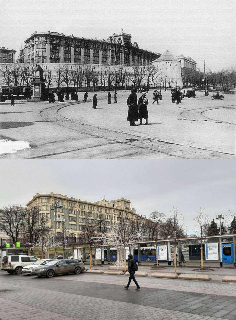 Улицы Москвы сквозь столетия часть 2 - Архитектура, Москва, История, Фотография, Длиннопост