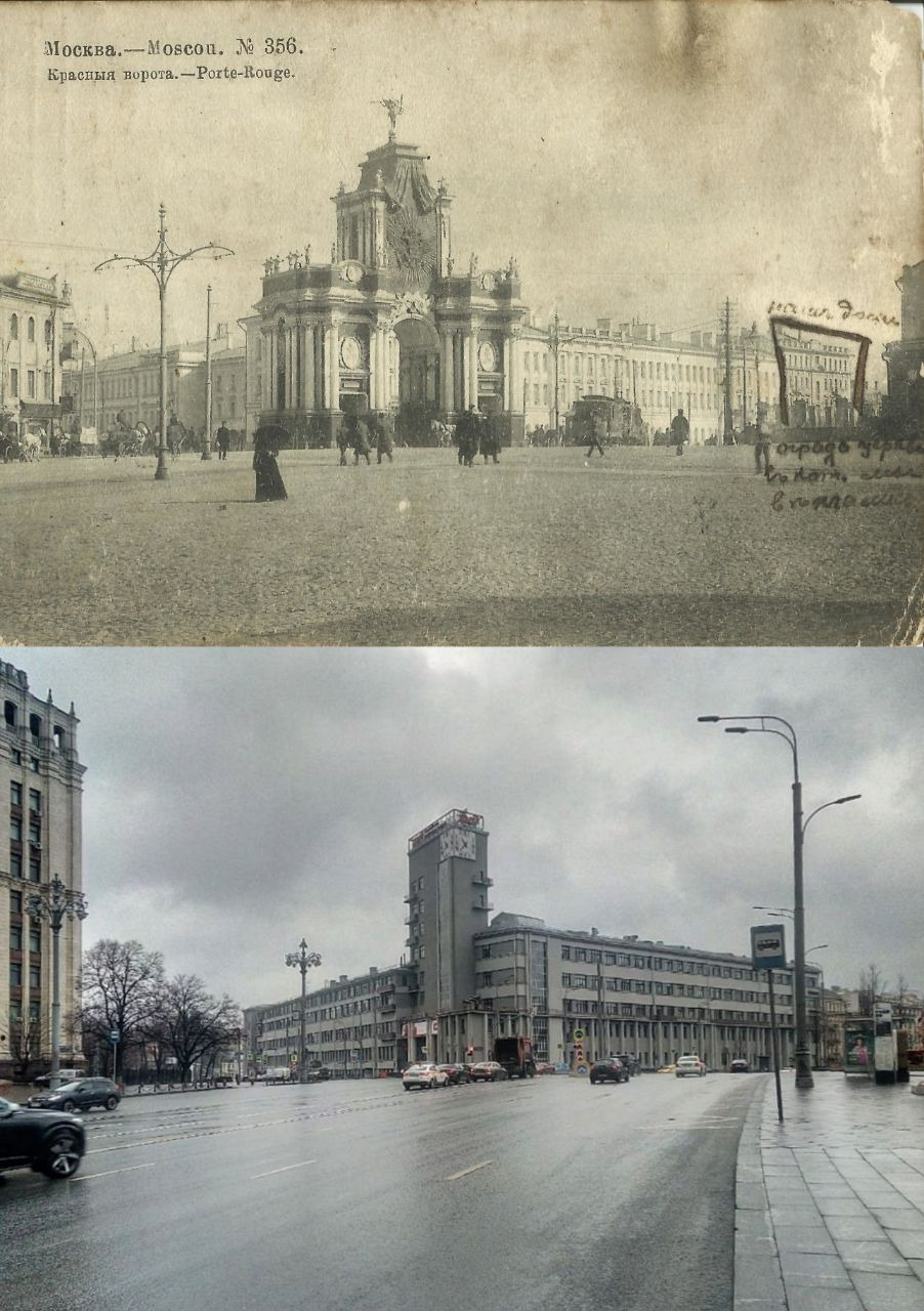 Улицы Москвы сквозь столетия часть 2 - Архитектура, Москва, История, Фотография, Длиннопост