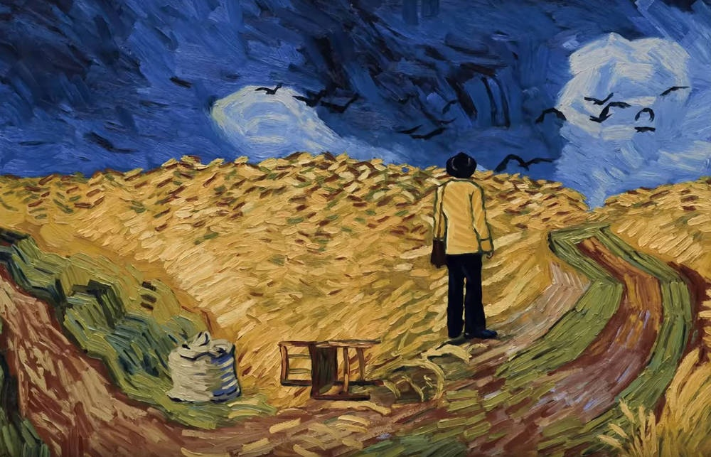 Van Gogh. With love, Vincent. How the world's first full-length cartoon, painted in oil, was created - Animation, Cartoons, Painting, van Gogh, Stop-Motion, Filming, GIF, Longpost