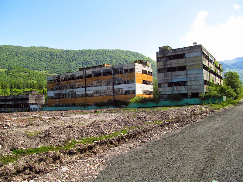 Ghost town of Tkvarcheli - Tkvarcheli, Abandoned, Urbanfact, Abkhazia, Video, Longpost