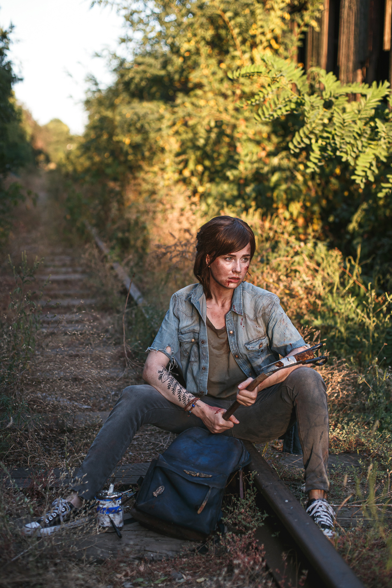 Ellie cosplay from The Last of Us - My, Cosplay, Games, Ellie, Longpost, The last of us 2