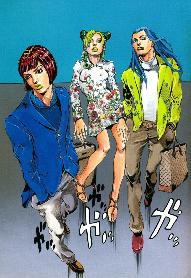 Overview of the JoJo's Bizarre Adventure universe. Part 6 of 8: Stone Ocean - My, Overview, Manga, Anime, Jojos bizarre adventure, Longpost, Kujo Jolyne