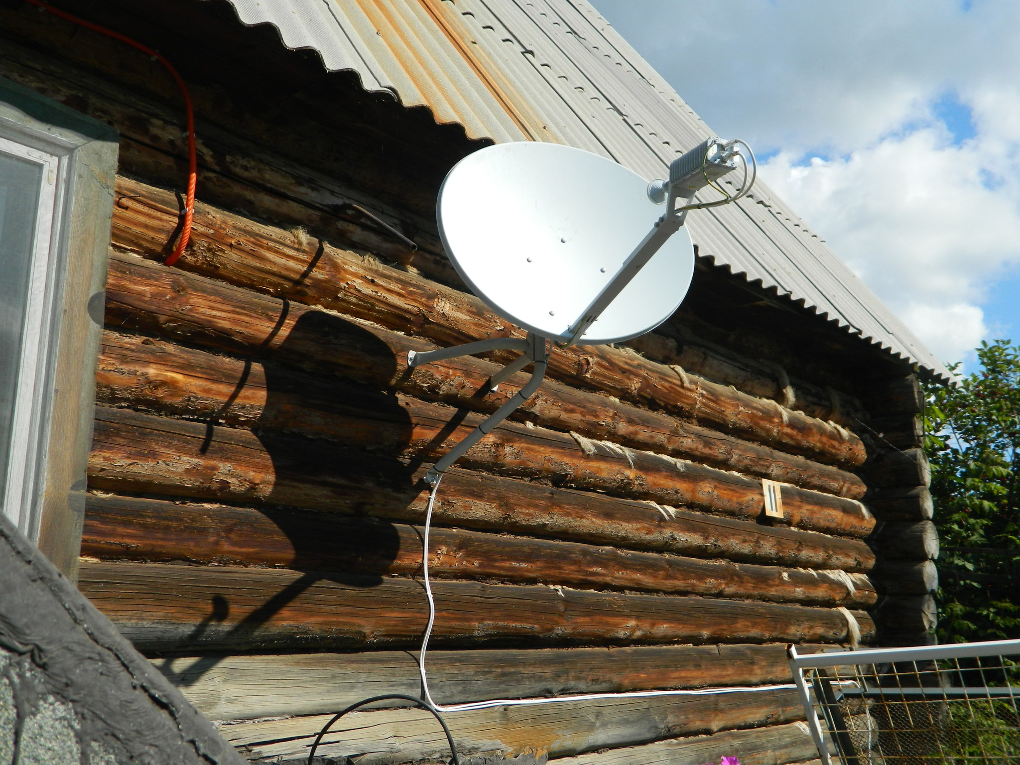 “Life has become better, life has become more fun!” (c) - My, Satellite Internet, Wi-Fi, Grandmother, Village