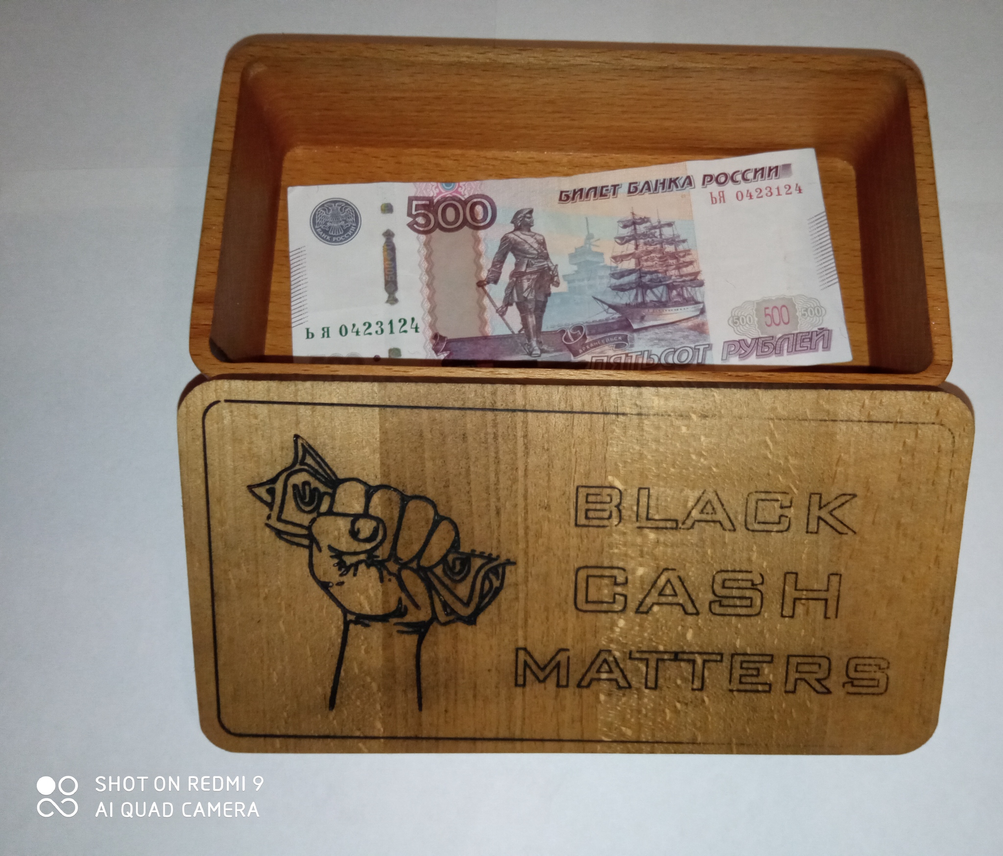 Cash box. Black cash matters - My, CNC, Casket, Longpost