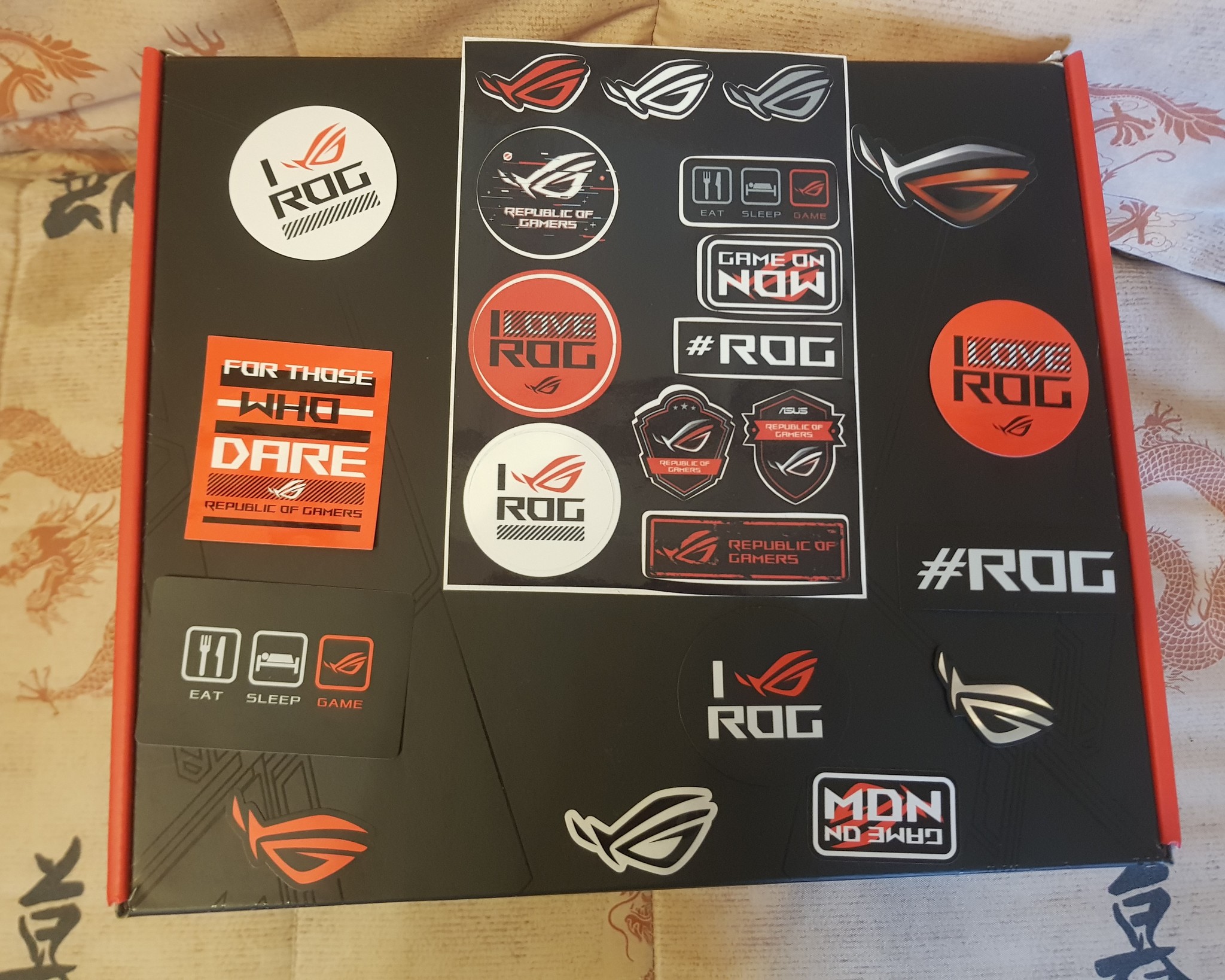 Gift from Asus ROG - My, Asus, Rog, Presents, Longpost