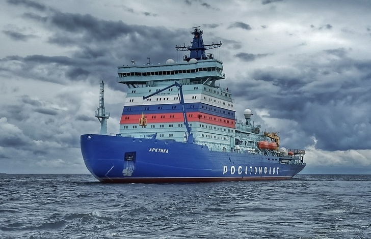 The world's most powerful nuclear icebreaker Arktika of project 22220 was transferred to Rosatomflot - Icebreaker, Arctic, Rosatomflot, Fleet, Russia, Shipbuilding