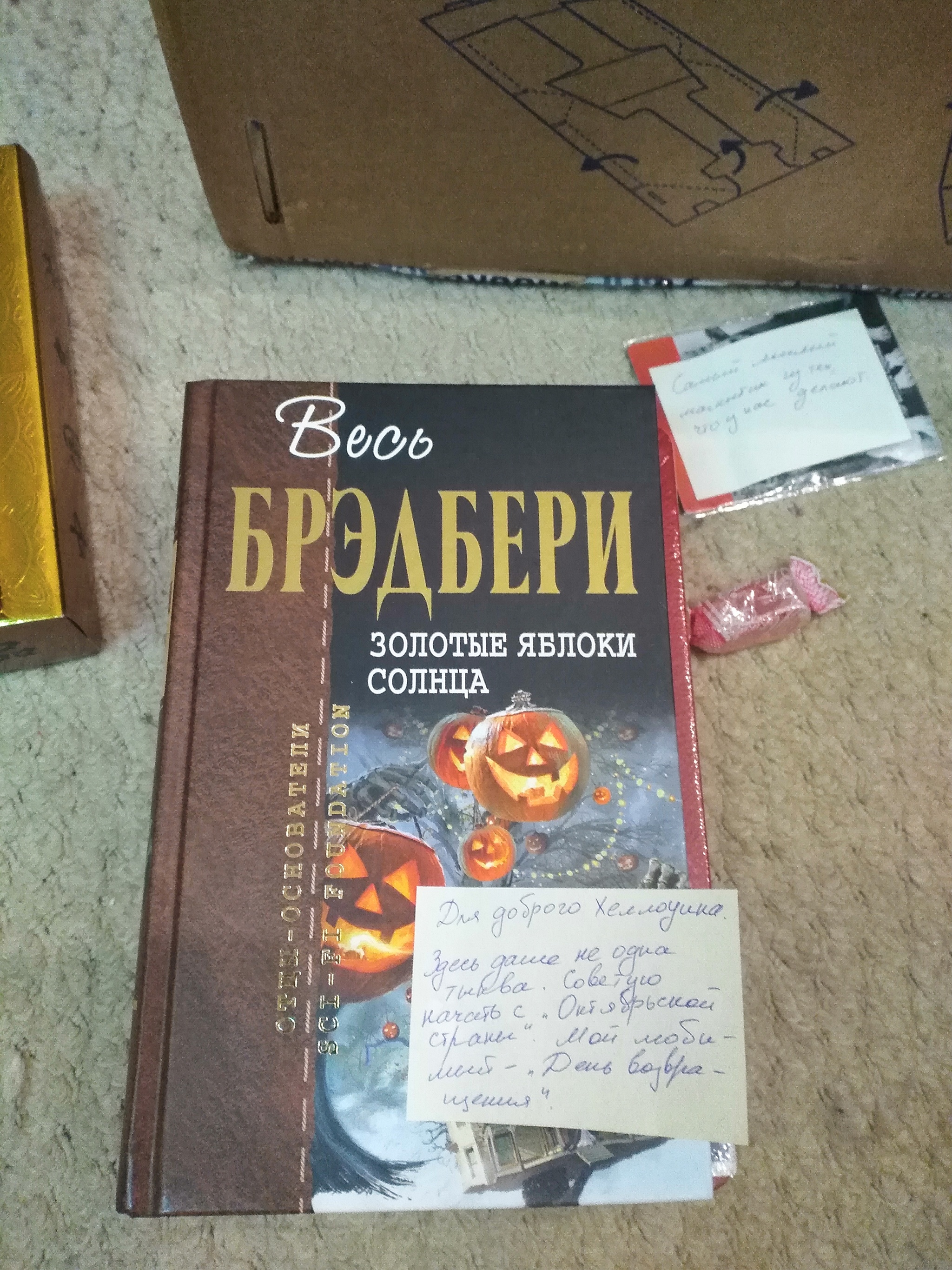 Exchange Halloween 2.0: Get a pumpkin Korolev-Kingisepp - My, Secret Santa, Halloween, City of Queens, Kingisepp, Presents, Positive, Longpost, Gift exchange report, Gift exchange