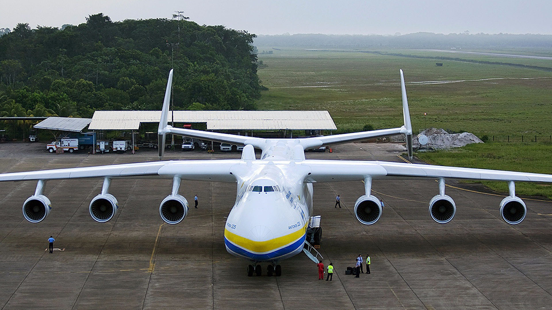 Достроят второй самый большой самолет в мире Ан-225 «Мрія» | Пикабу