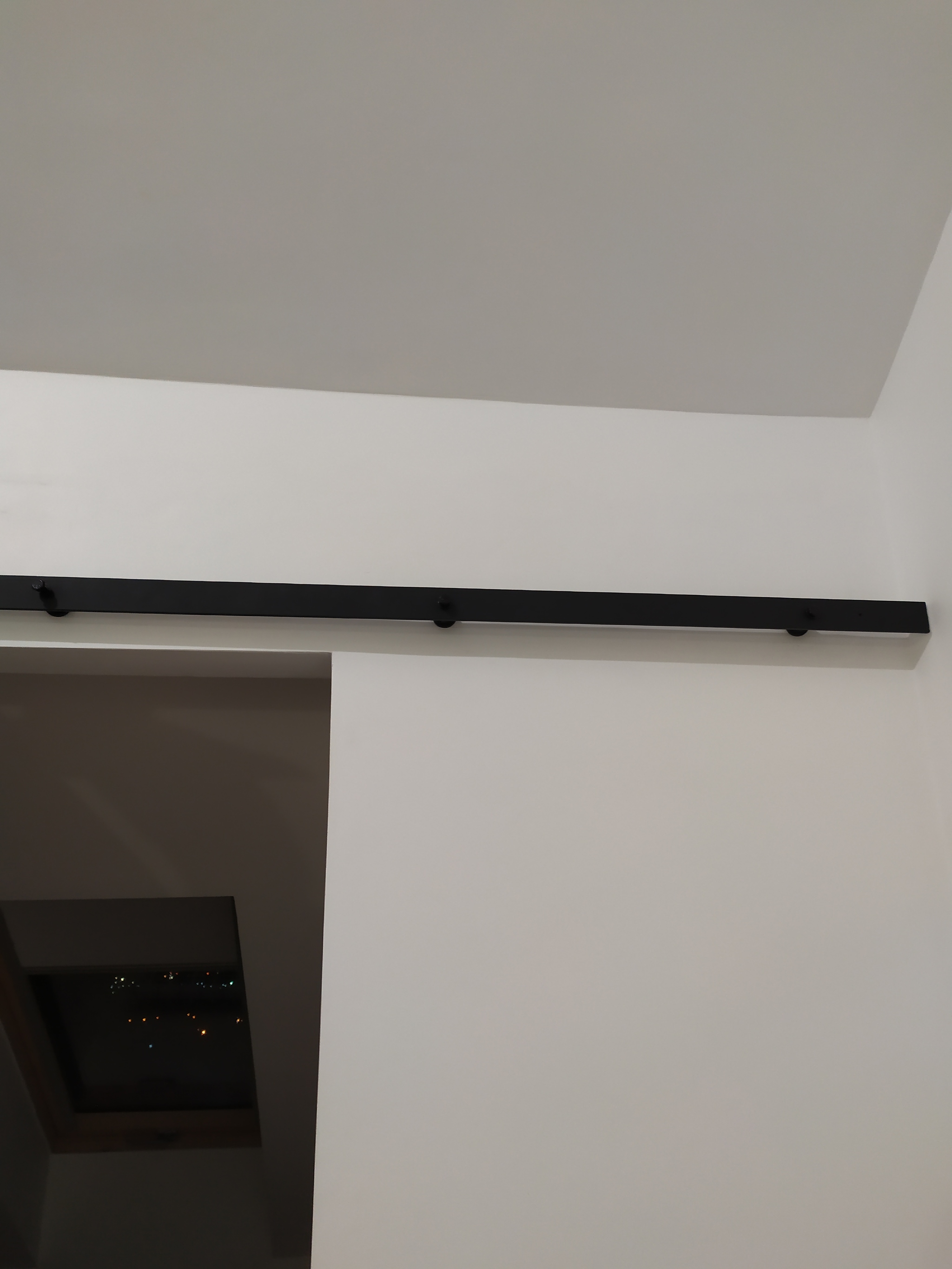 Sliding system not according to instructions - My, Repair, Door, Attic, Repair of apartments, Installation, Longpost, cat