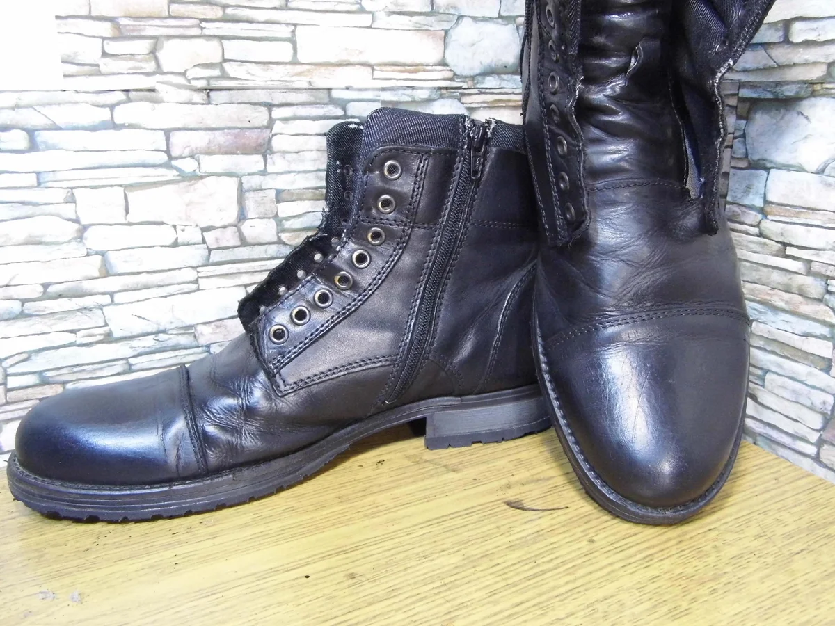 Men's boots - how to correct sole wear and update the look - My, Shoe repair, Boots, Heels, Prophylaxis, Longpost, Mat