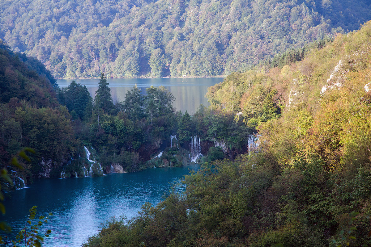 Waterfalls, waterfalls... Photo walker. Croatia - My, Waterfall, Lake, Croatia, Plitvice Lakes, Longpost, Nature