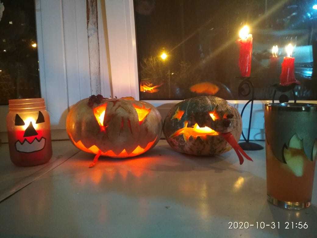 Halloween! - My, Pumpkin, Halloween, Longpost