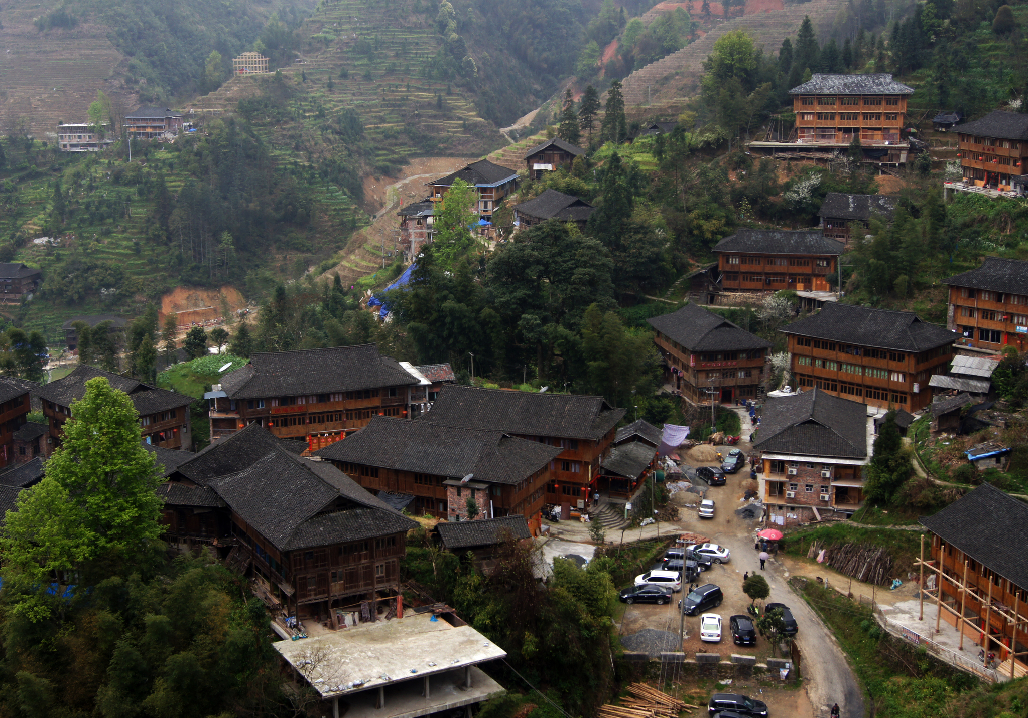 China: Longji Rice Terraces - My, China, Guilin, Rice terraces, Travels, The photo, Bird photography, Longpost