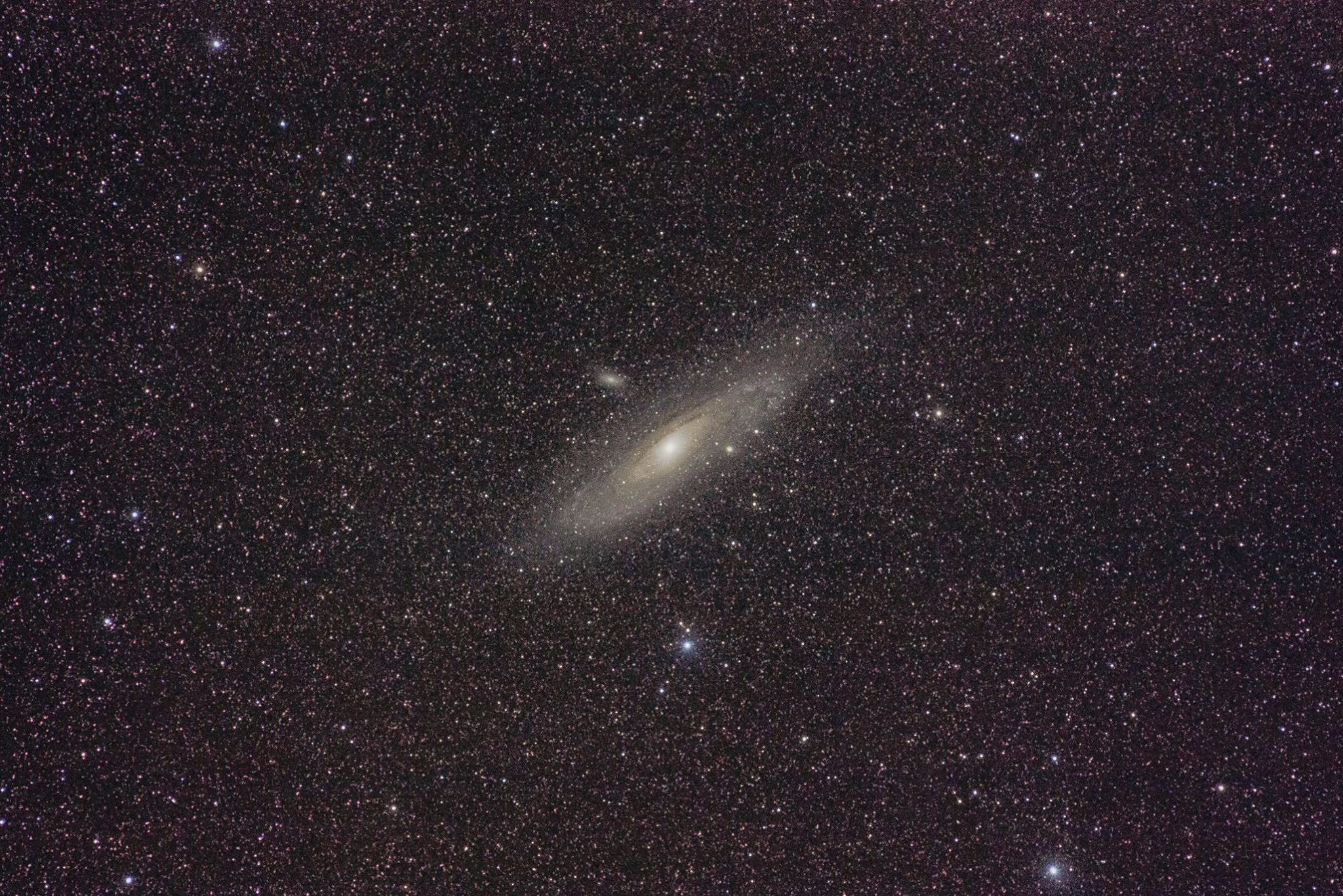 The Andromeda Nebula - three different views - My, Andromeda Nebula, Astrophoto, Longpost