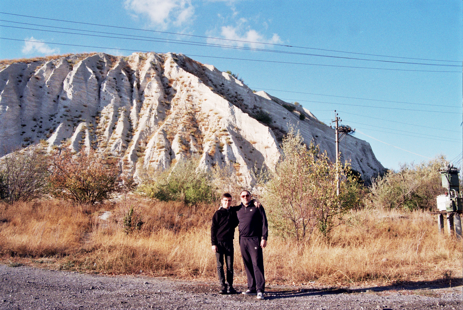 Slavyansk and its chalk mountains - My, Kodak, Landscape, The photo, Retro, Longpost