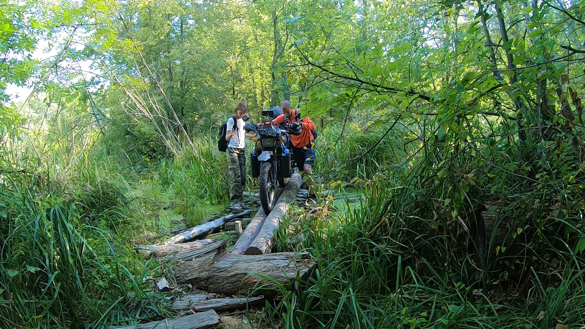 Motorcycle trip with a child. Trying the format, driving along the river - My, Moto, Travels, Adventures, Longpost