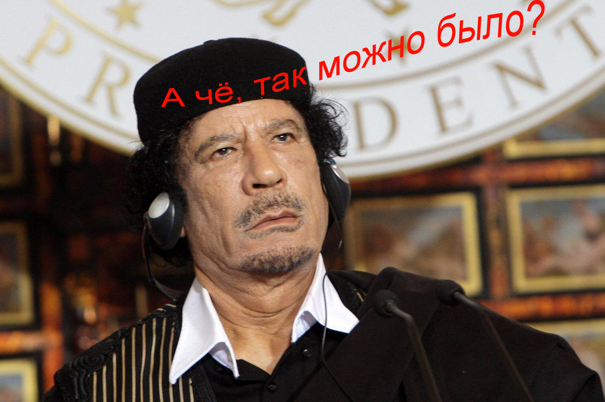 A bill on the immunity of the former president was introduced to the State Duma - State Duma, Muammar Gaddafi
