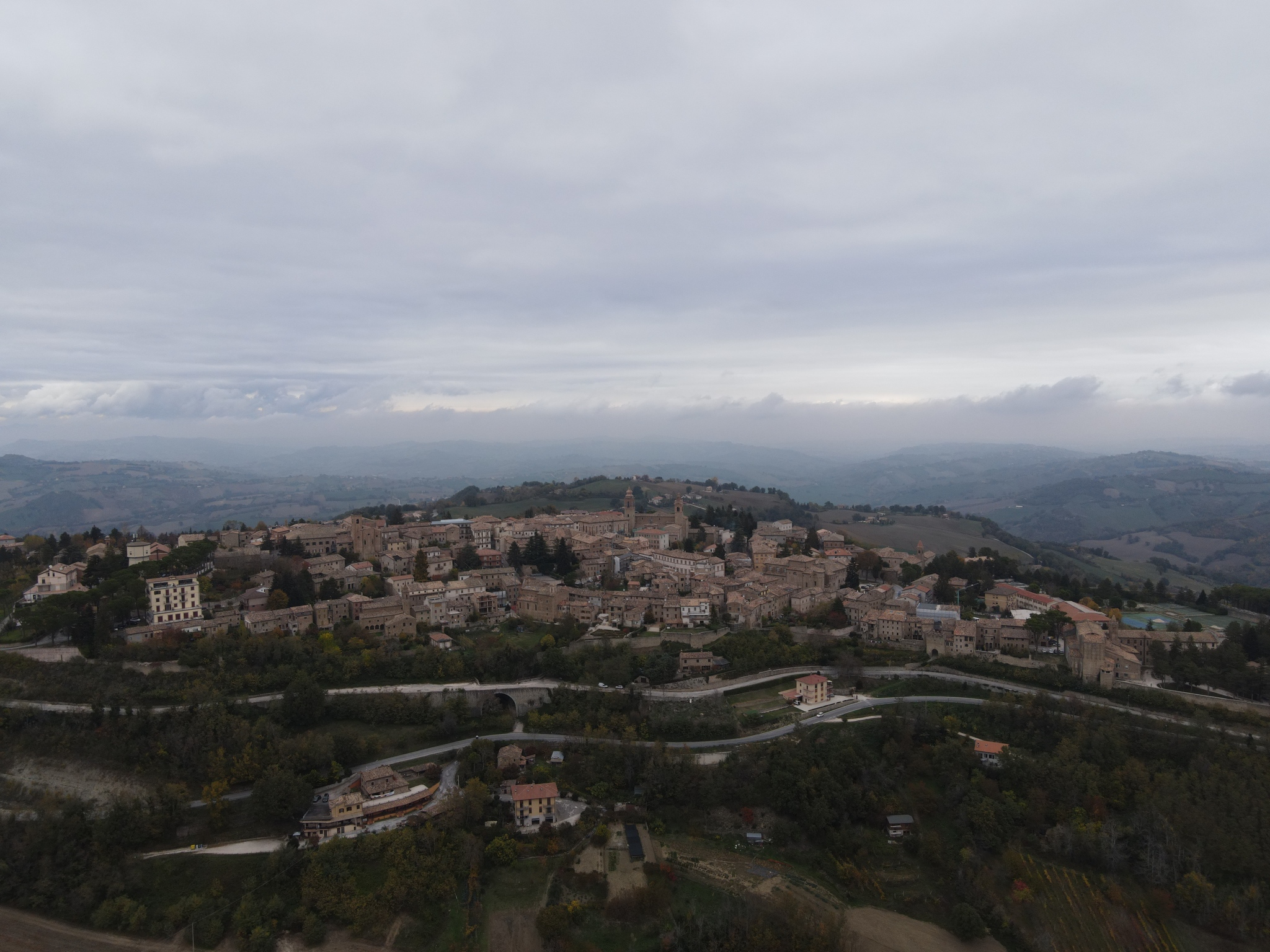 Flying in the clouds at an altitude of 120 m - My, The photo, Drone, Italy, Clouds, Flight, Longpost