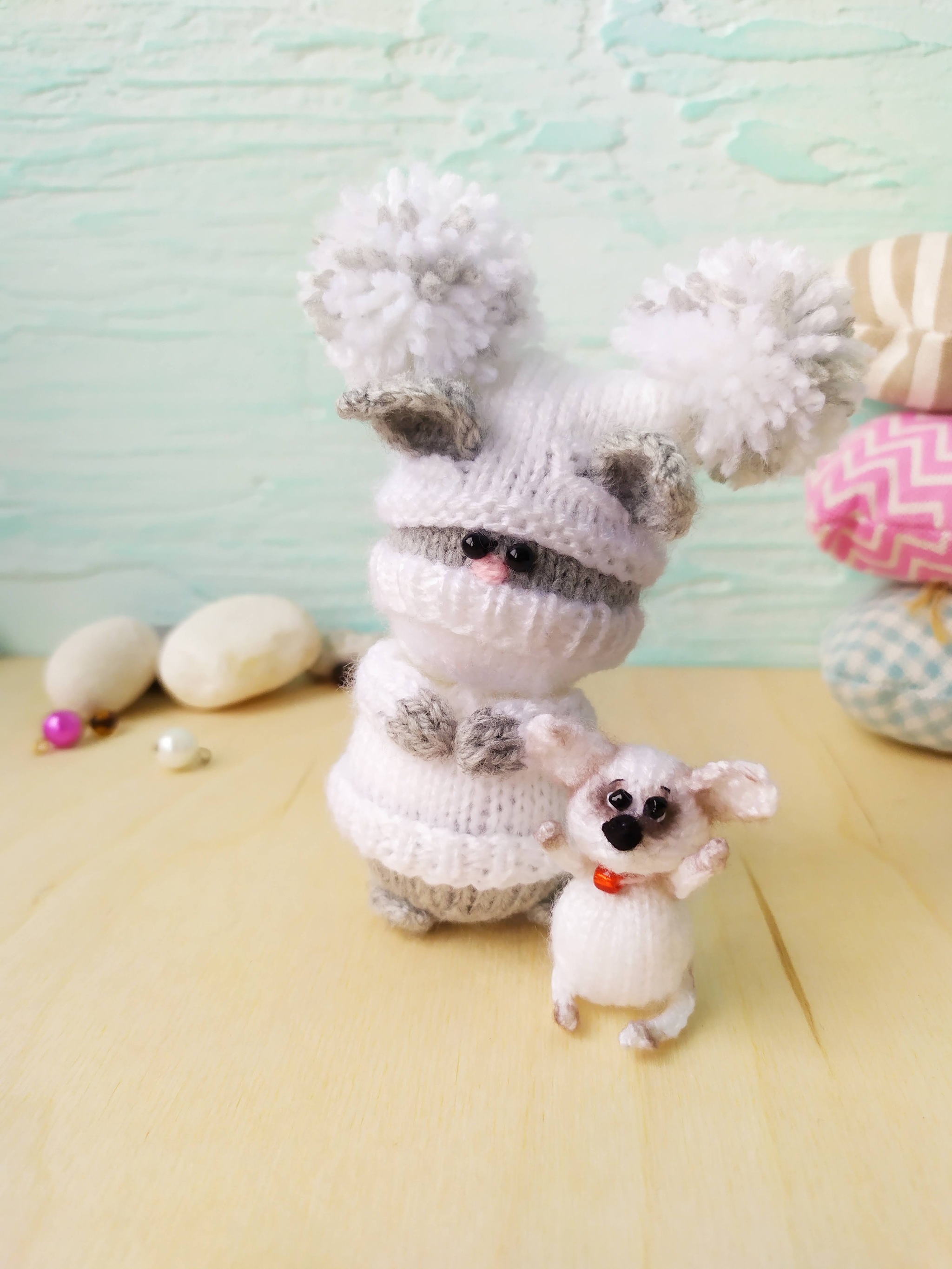 SkillsCREATE - My, Knitted toys, A gift of fate, Milota, Handmade, New Year, Interior toy, Longpost