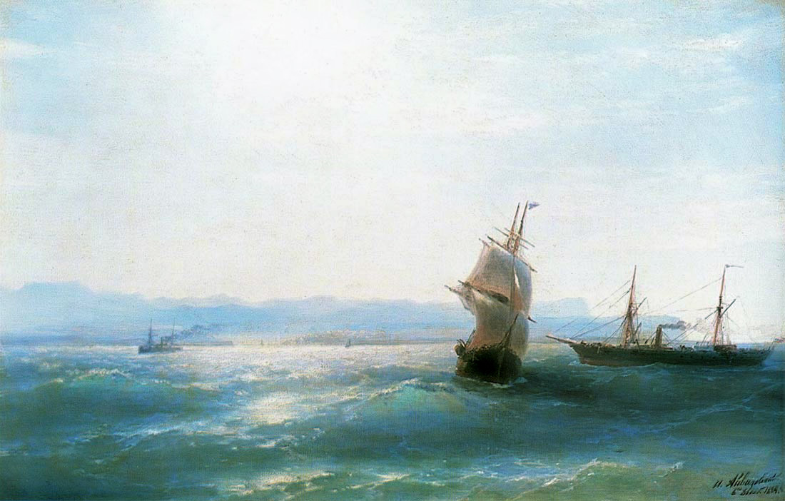 The story of one ship. Aivazovsky I.K. (part 2) - My, Aivazovsky, Feodosia, Crimea, Fleet, Longpost